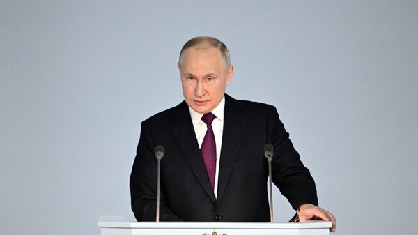 Послание президента РФ Владимира Путина Федеральному собранию - Sputnik Казахстан