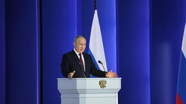 Послание президента РФ Владимира Путина Федеральному собранию - Sputnik Казахстан