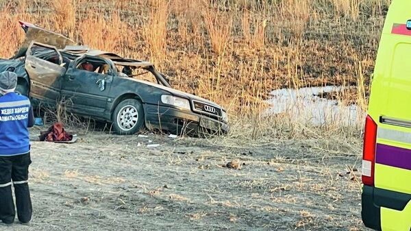 Один человек погиб, двое травмированы в результате опрокидывания авто в области Жетысу  - Sputnik Казахстан
