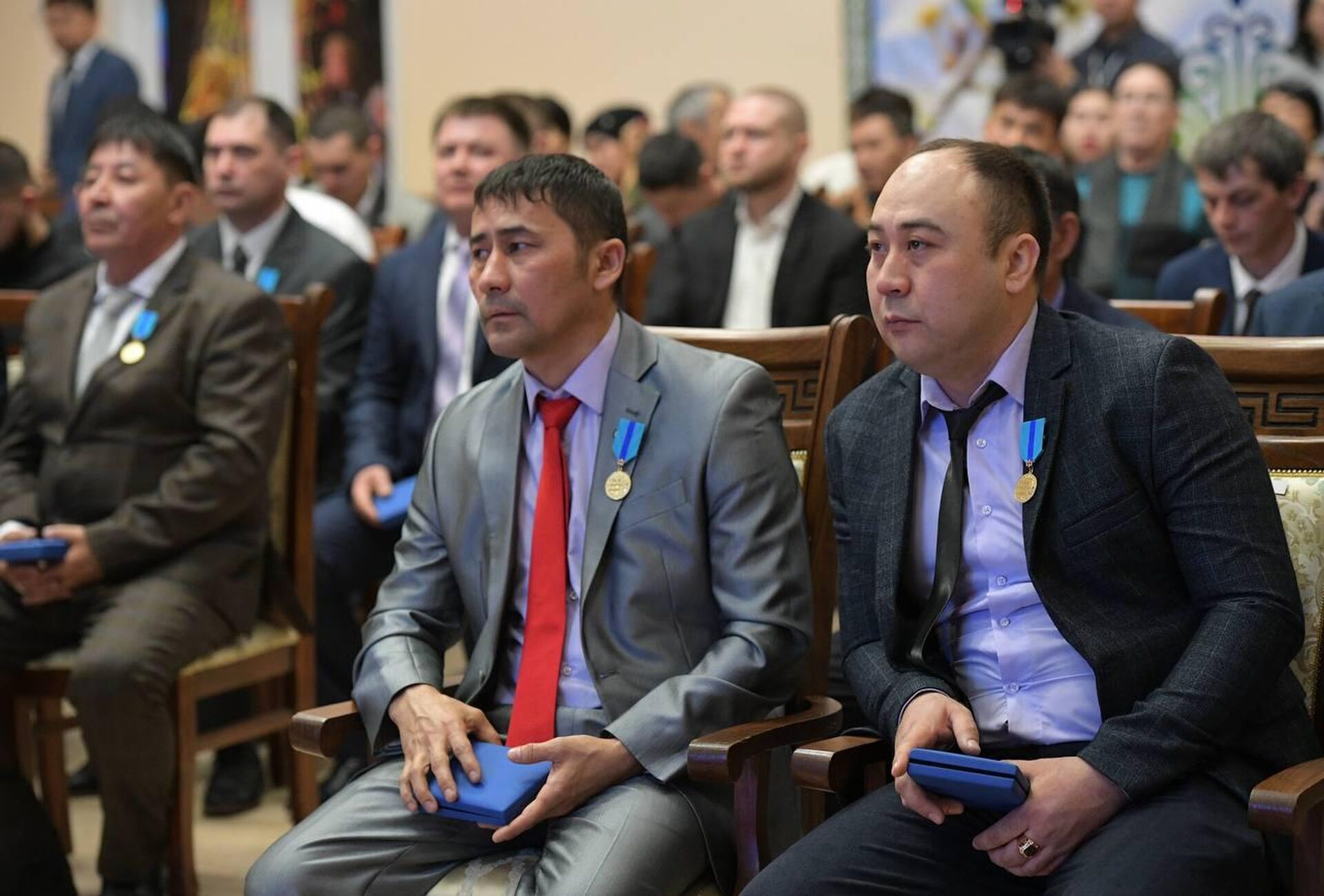 Ликвидаторы аварии в Экибастузе получили награды от президента - Sputnik Казахстан, 1920, 01.03.2023