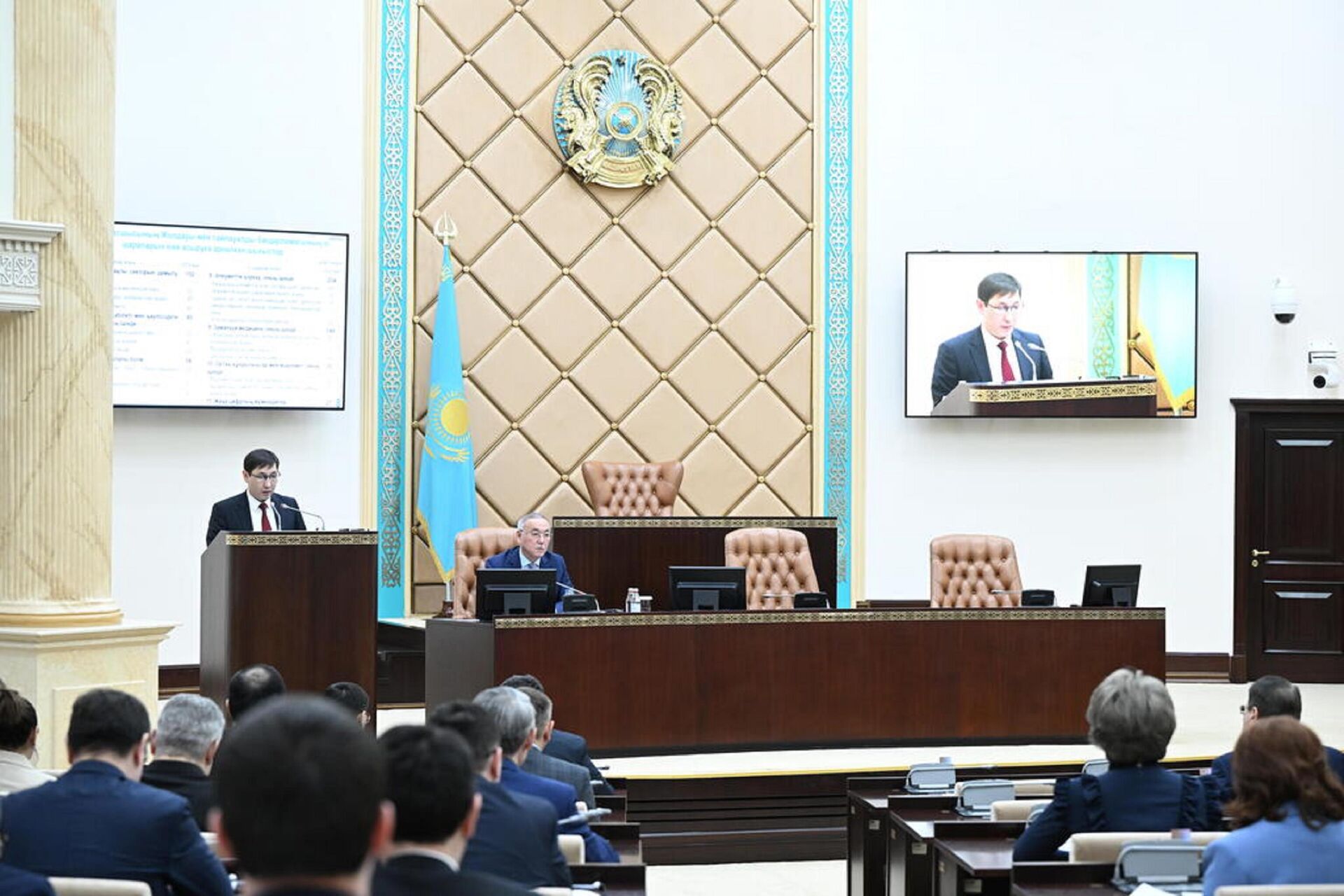 В сенате представили проект закона об изменениях в бюджет на 2023-25 годы - Sputnik Казахстан, 1920, 02.03.2023