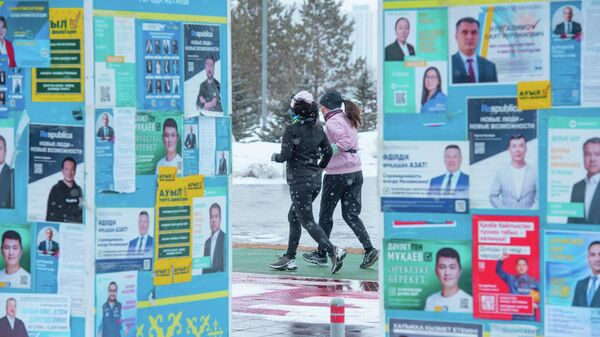 Предвыборная агитация. Внеочередные выборы депутатов мажилиса состояться 19 марта 2023 года - Sputnik Казахстан