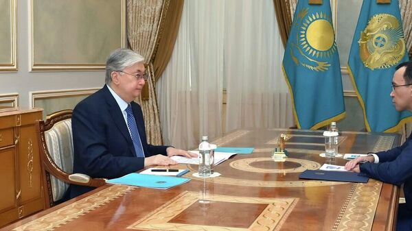 Глава государства принял Председателя Сената Парламента Маулена Ашимбаева - Sputnik Казахстан