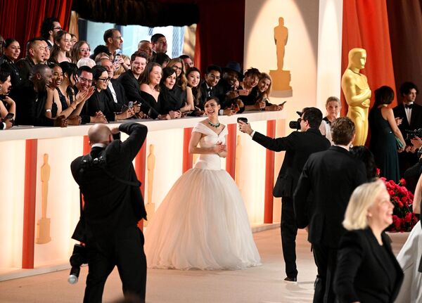 Американская актриса София Карсон на 95-й ежегодной церемонии вручения премии Оскар в театре Долби в Голливуде. - Sputnik Казахстан