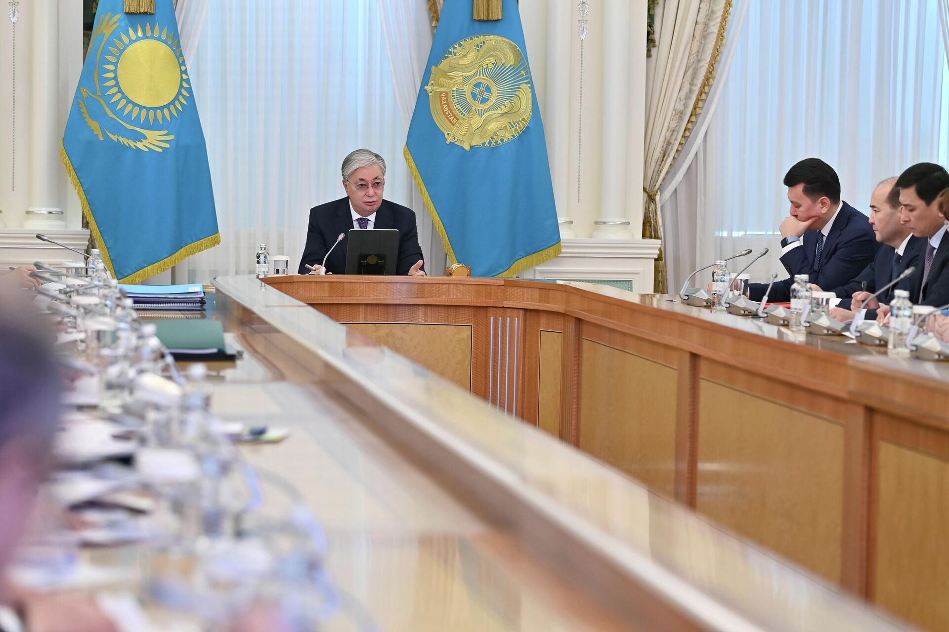 Глава государства провел совещание с акимами и руководителями государственных органов - Sputnik Казахстан, 1920, 13.03.2023