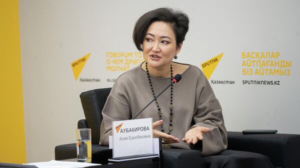 Алия Аубаикрова  - руководитель Астанинского городского филиала Коалиции общественных наблюдателей Дауыс  - Sputnik Казахстан