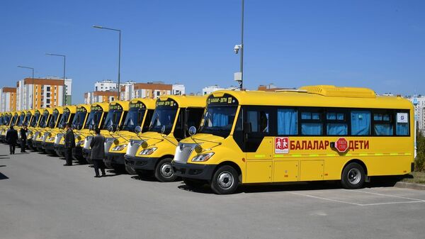 Оқушылар автобусы - Sputnik Қазақстан