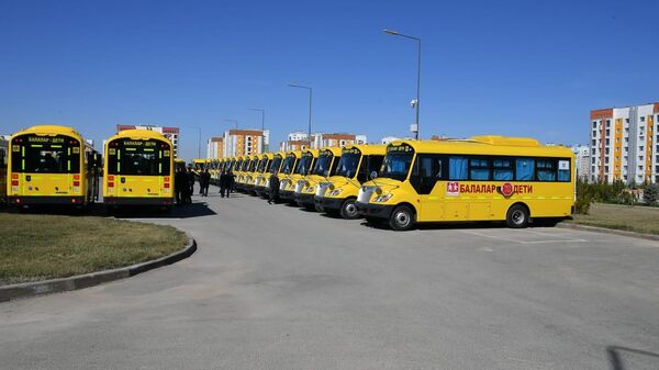 Оқушылар автобусы - Sputnik Қазақстан