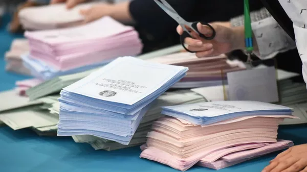 Подсчет голосов. Парламентские выборы в Казахстане-2023 - Sputnik Казахстан