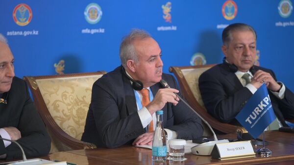 Глава миссии ТюркПА, член Великого национального собрания Турции Реджеп Шекер   - Sputnik Казахстан