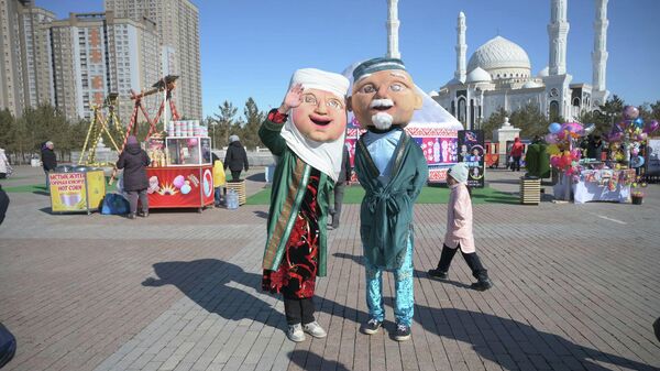 Наурыз - праздник хорошего настроения и добрых пожеланий.  - Sputnik Казахстан