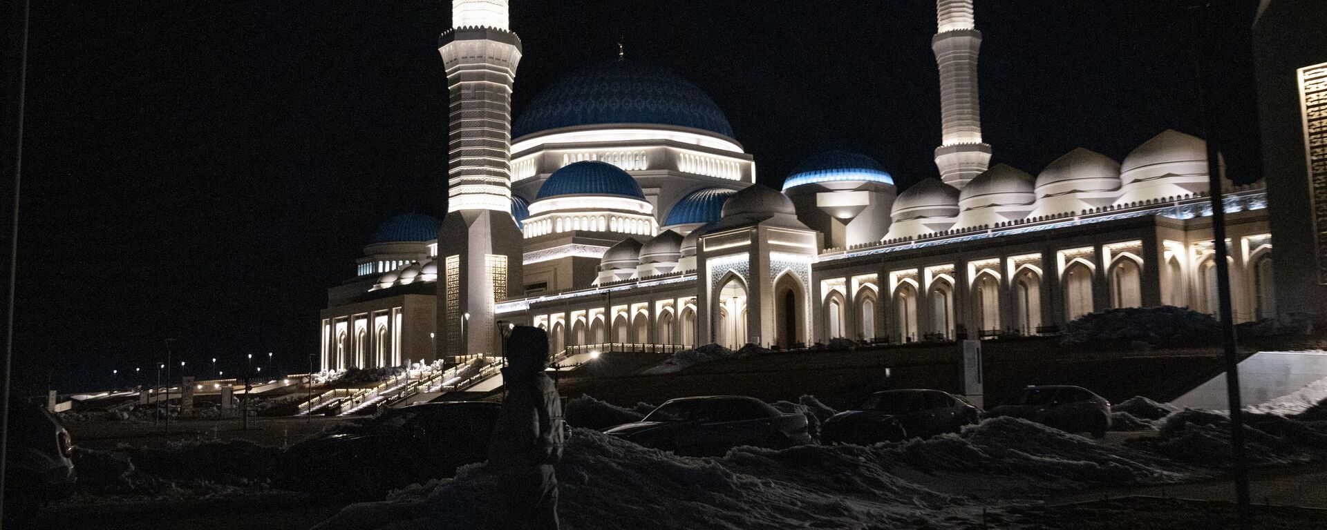 В мечетях столицы прошел первый таравих-намаз. Он знаменует собой начало священного для всех мусульман месяца Рамазан. - Sputnik Казахстан, 1920, 10.03.2024