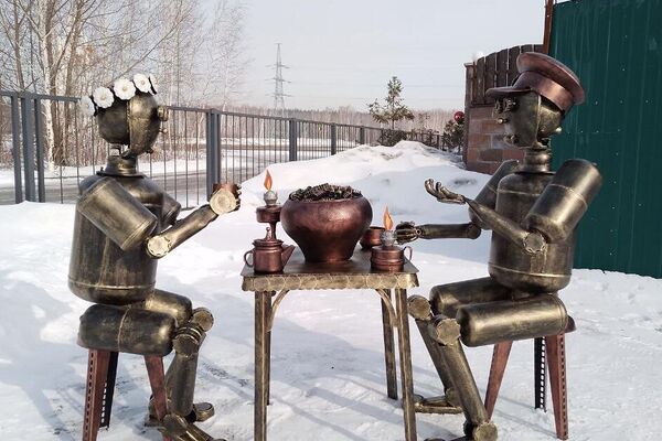 Сварщик из Петропавловска создал серию шедевров из металлолома - Sputnik Казахстан