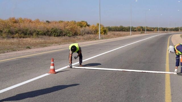 В казахстане на дорогах