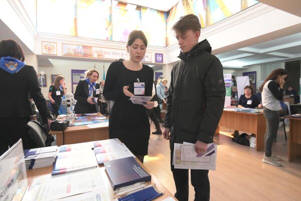 Двухдневная образовательная выставка Учись в России открылась в Астане  - Sputnik Казахстан