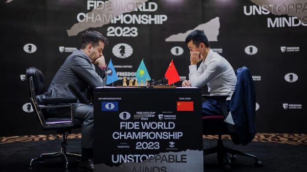 Матч за мировую шахматную корону в Астане - Sputnik Казахстан