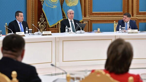 Под председательством главы государства Касым-Жомарта Токаева состоялось первое заседание Национального совета по науке и технологиям - Sputnik Казахстан