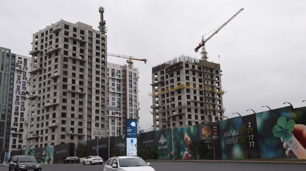Строительство в Алматы - Sputnik Казахстан