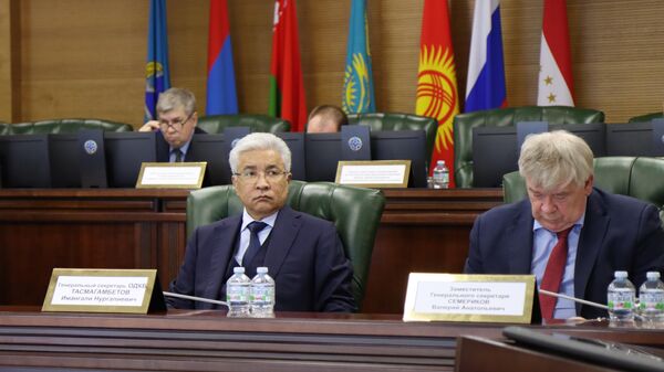 В ОДКБ состоялась совместная деловая игра, направленная на отработку вопросов урегулирования кризисной ситуации в государстве, входящем в состав Организации - Sputnik Казахстан