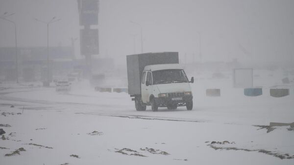 Апрельский снегопад в Астане - Sputnik Қазақстан