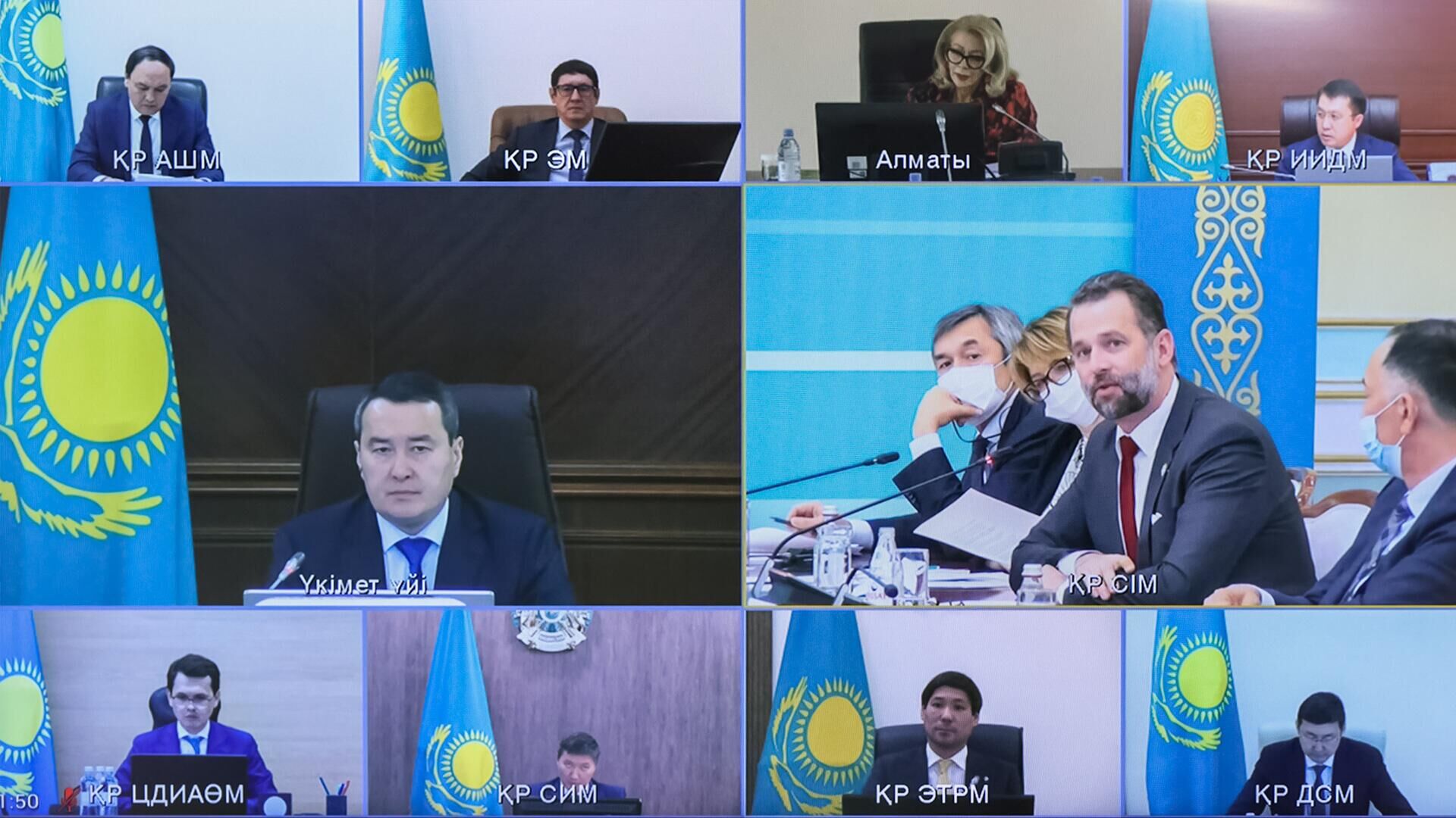 Заседание Совета по улучшению инвестиционного климата под председательством премьер-министра Казахстана  - Sputnik Қазақстан, 1920, 29.04.2023