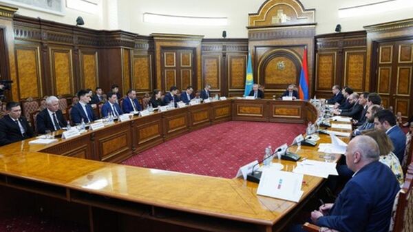 Заседание межправительственной казахстанско-армянской комиссии по экономическому сотрудничеству - Sputnik Казахстан