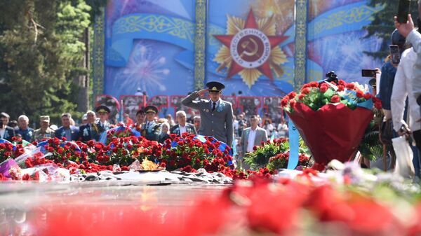 Торжественные мероприятия в честь Дня Победы в Алматы - Sputnik Казахстан