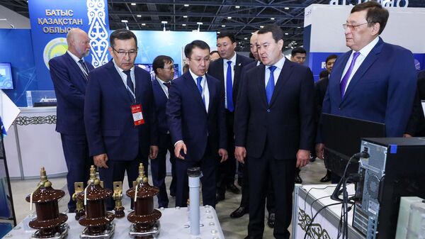 Алихан Смаилов посетил выставку по машиностроению и металлообработке Kazakhstan Machinery Fair 2023
 - Sputnik Казахстан