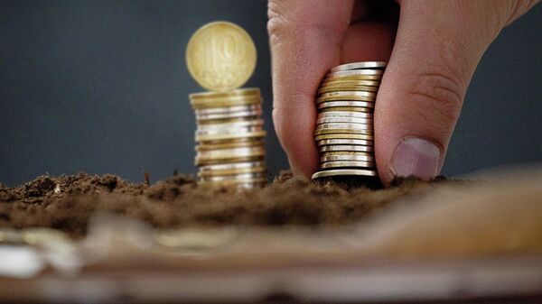 Монеты, земля, поддержка сельского хозяйство, иллюстративное фото  - Sputnik Казахстан