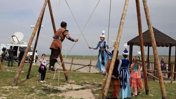 В Толебийском районе Туркестанской области прошла Игра кочевников - Sputnik Казахстан