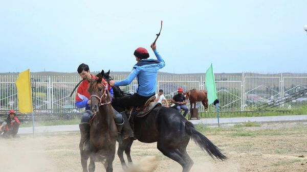 В Толебийском районе Туркестанской области прошла Игра кочевников - Sputnik Қазақстан