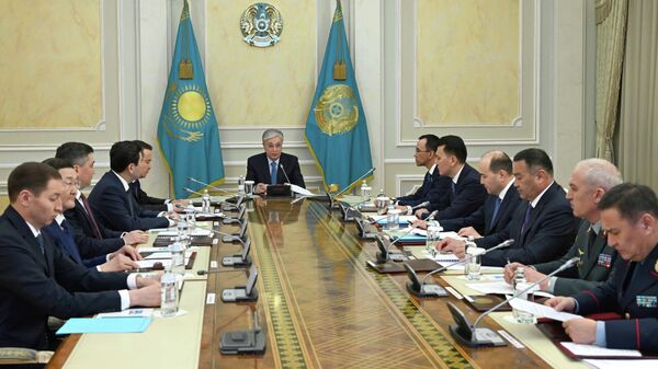 Президент провел заседание Совета Безопасности - Sputnik Казахстан