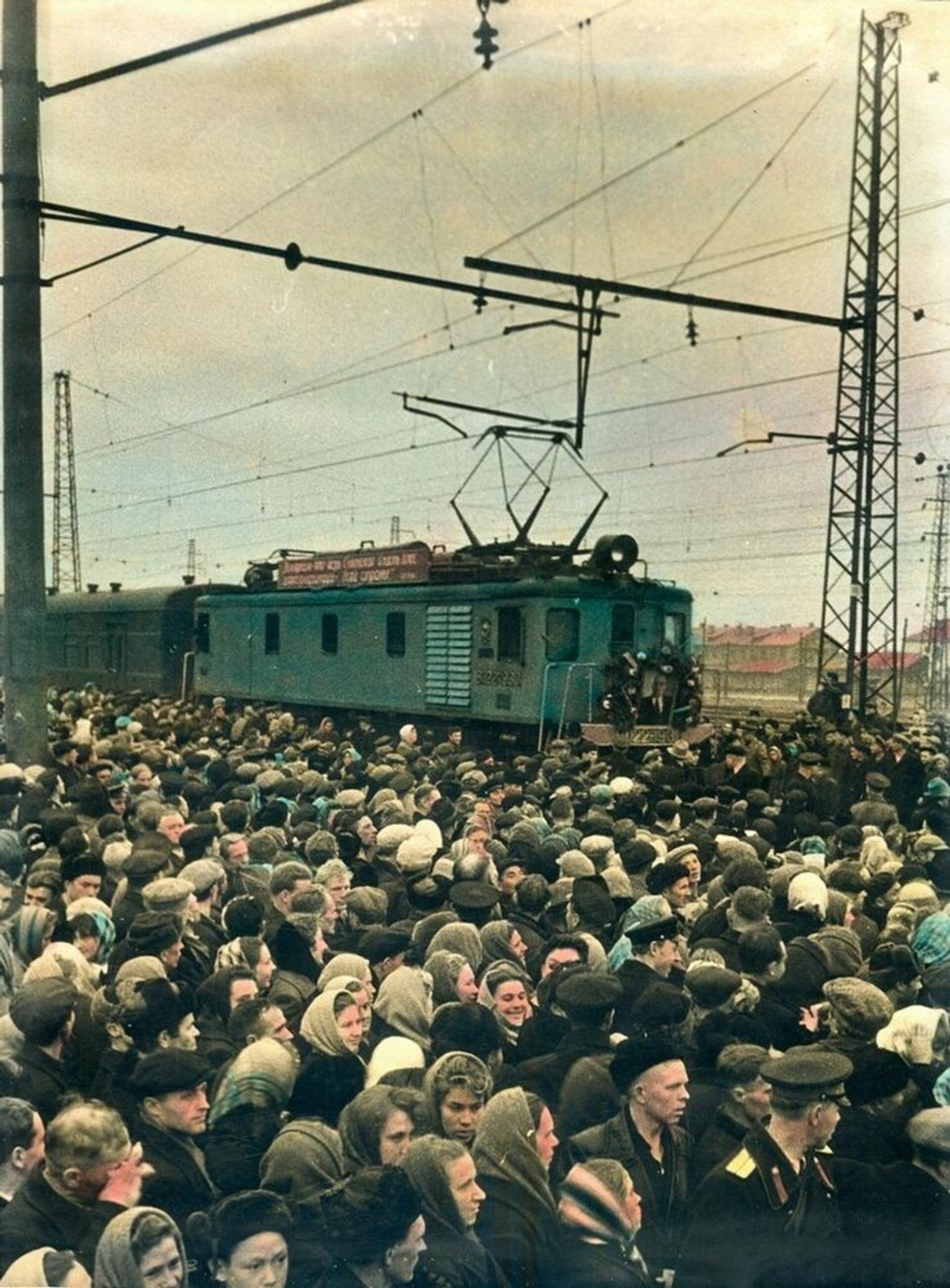 На вокзале Петропавловска  - Sputnik Казахстан, 1920, 19.05.2023
