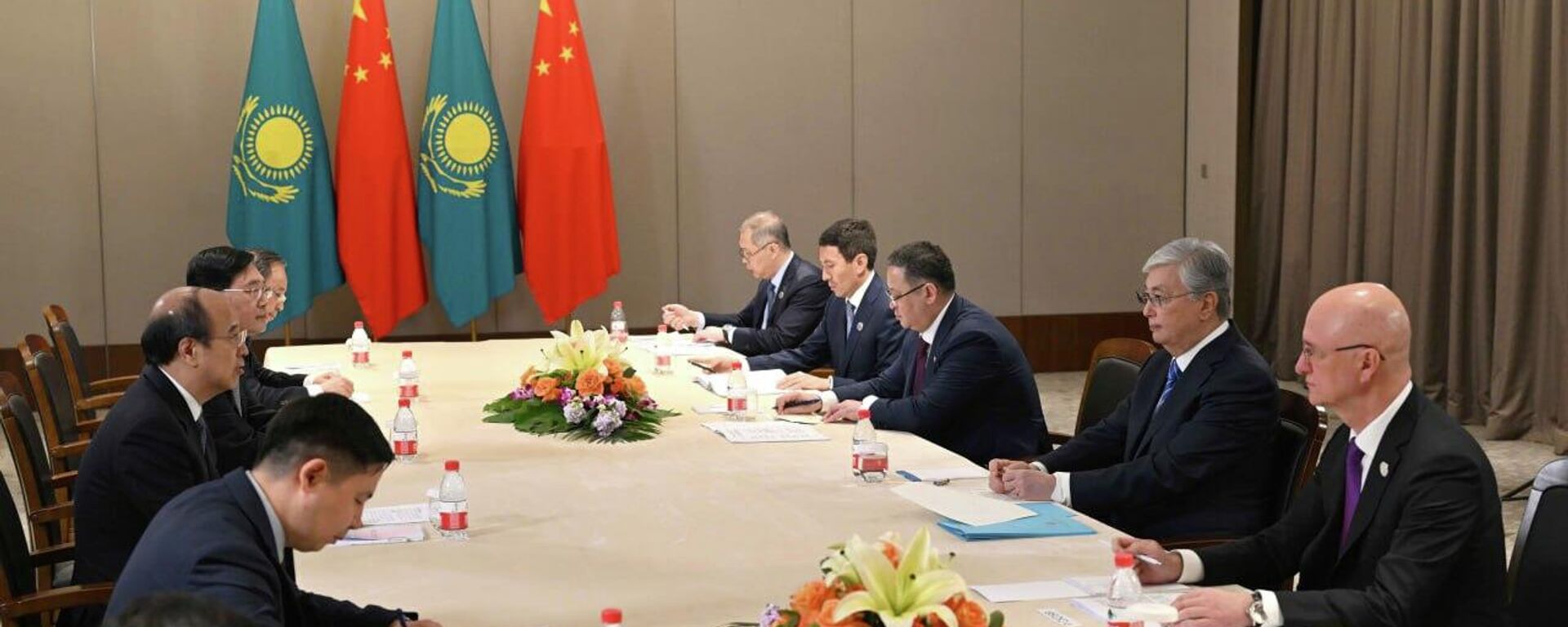 Президент Казахстана встретился с главами китайских компаний в Сиане - Sputnik Казахстан, 1920, 18.05.2023