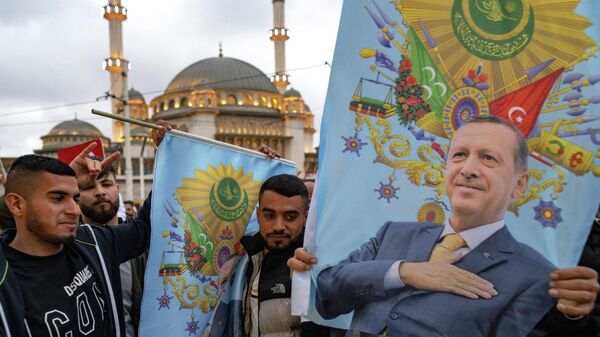 Эрдоган одержал победу во втором туре президентских выборов в Турции - Sputnik Казахстан