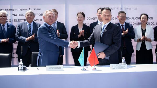Договор на строительство новой Алматинской ТЭЦ-2 на газовом топливе подписан с китайским консорциумом EPC-контракт - Sputnik Казахстан