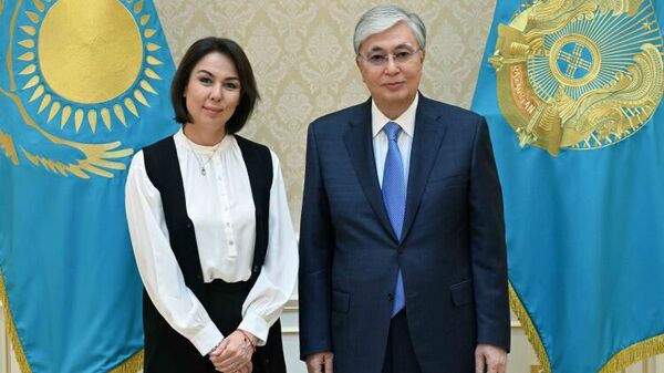 Глава государства Касым-Жомарт Токаев принял уполномоченного по правам ребенка Аружан Саин - Sputnik Казахстан