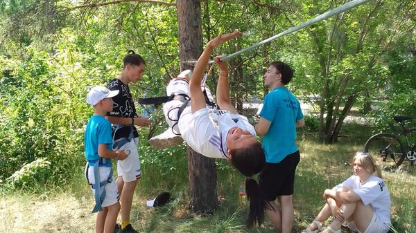 Поисковики и альпинисты устроили турнир для детей в Павлодаре - Sputnik Казахстан