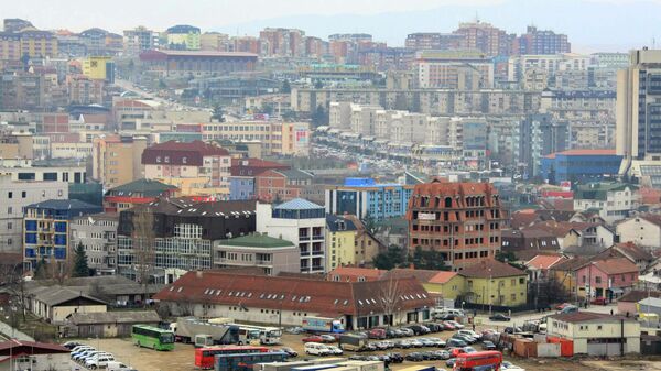 Вид на столицу Косово - Приштину.  - Sputnik Казахстан