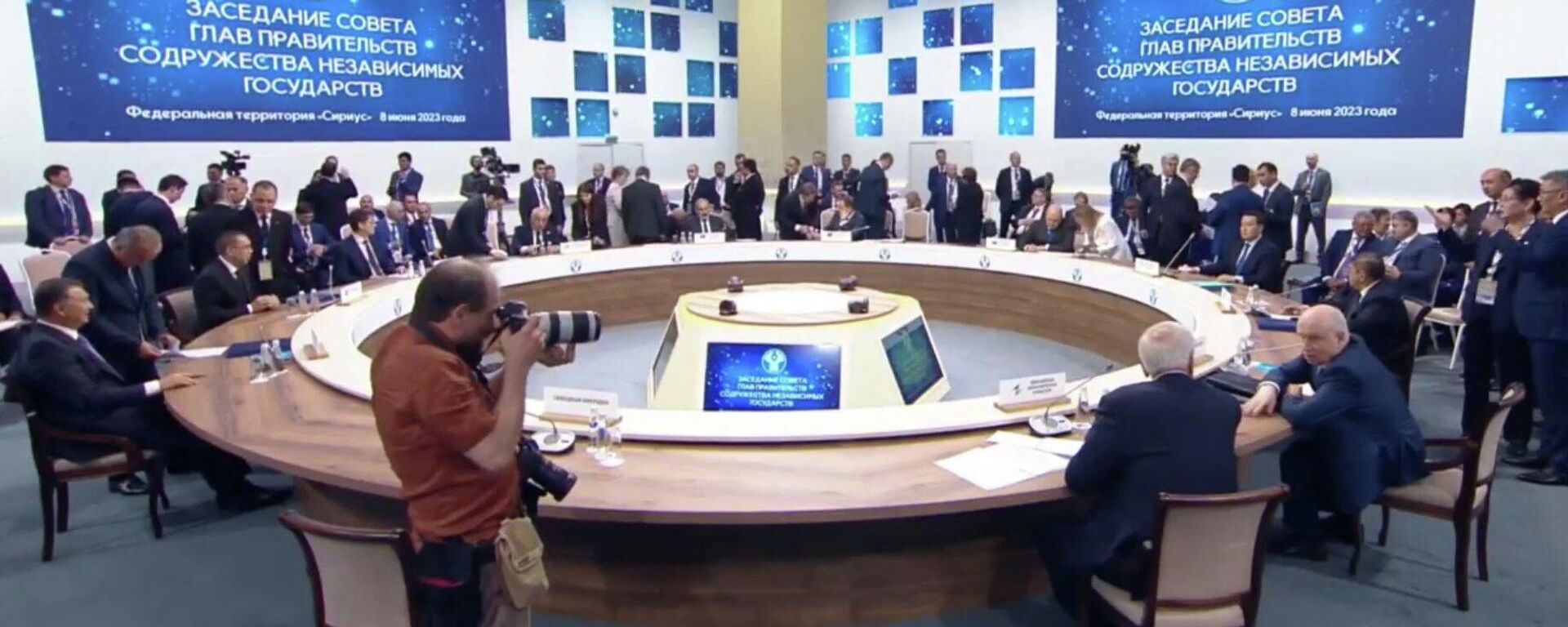 Заседание Совета глав правительств СНГ и Евразийского межправительственного совета - Sputnik Казахстан, 1920, 08.06.2023