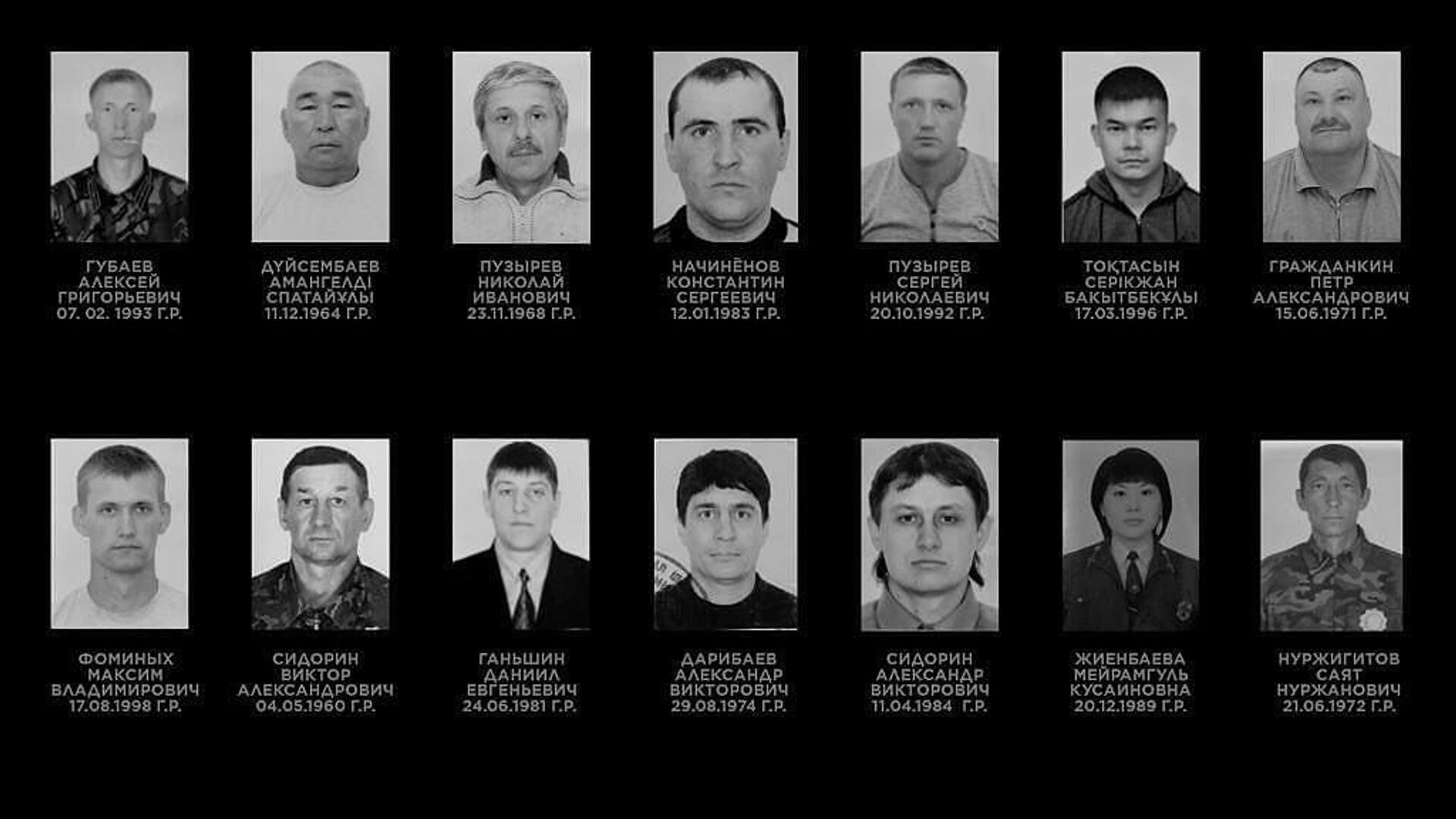 Фото погибших сотрудников лесничества при пожарах в Абайской области - Sputnik Казахстан, 1920, 11.06.2023