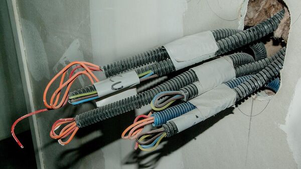 Электрические провода, кабели. Иллюстративное фото - Sputnik Казахстан