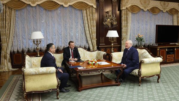 Александр Лукашенко принял министра иностранных дел Казахстана Мурата Нуртлеу - Sputnik Казахстан