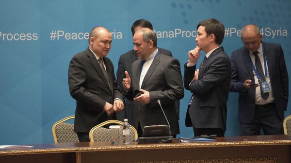 Пленарное заседание 20-го раунда переговоров в Астанинском формате по Сирии - Sputnik Казахстан
