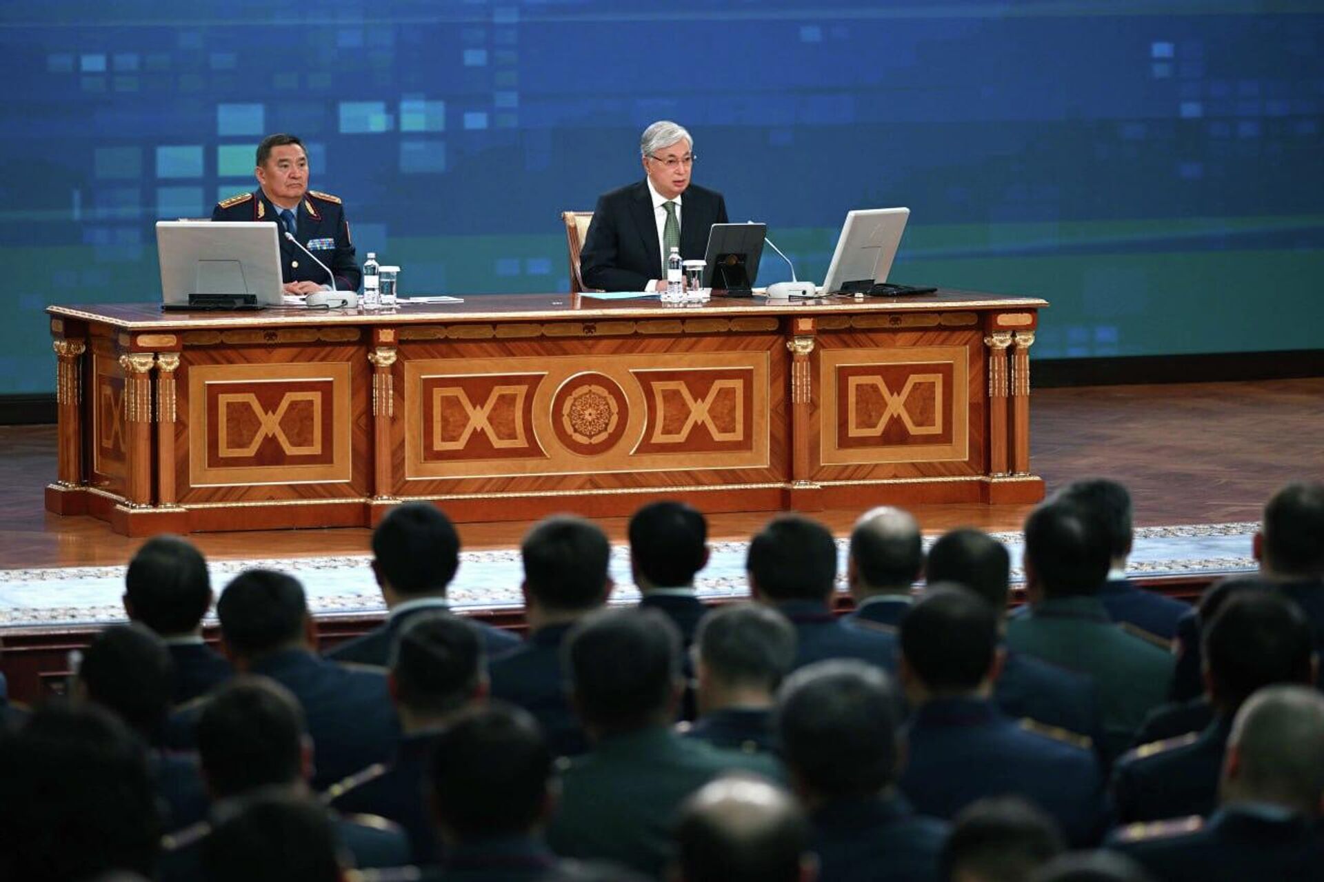 Глава государства провел заседание коллегии министерства внутренних дел  - Sputnik Казахстан, 1920, 30.06.2023
