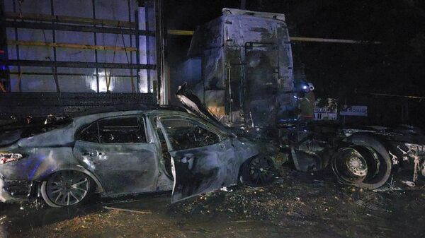 Легковушка влетела в грузовик в Жетысуской области, есть погибший - Sputnik Казахстан