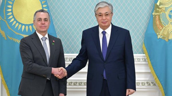 Президент принял министра иностранных дел Швейцарии Иньяцио Кассиса - Sputnik Казахстан