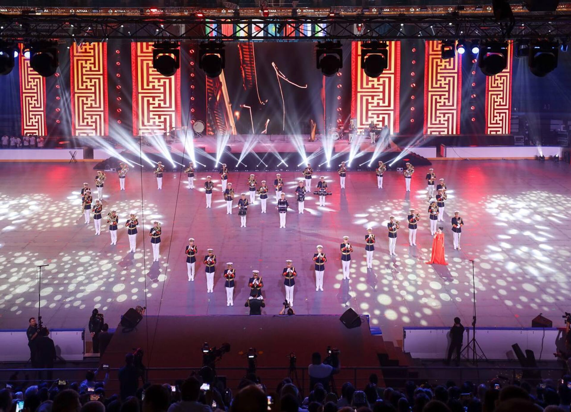 Гала-концерт международного фестиваля военных оркестров в Астане  - Fil Казахстан, 1920, 08.07.2023