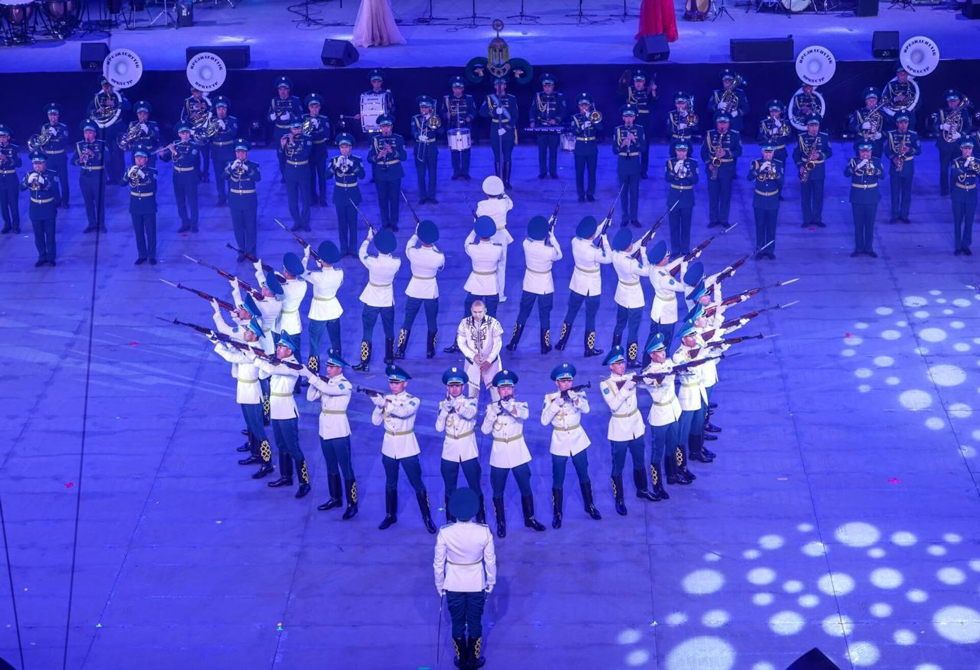 Гала-концерт международного фестиваля военных оркестров в Астане  - Fil Казахстан, 1920, 08.07.2023