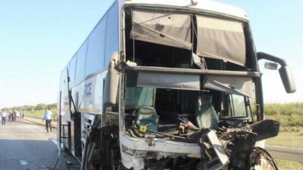 В результате ДТП с участием рейсового автобуса погибли два человека в Кызылординской области  - Sputnik Казахстан